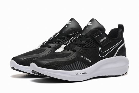Nike Zoomx w h1200mx Men's Running Shoes Black White-10